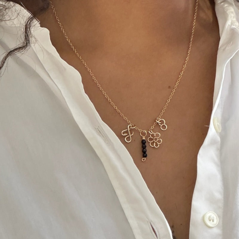 Collier charms à personnaliser