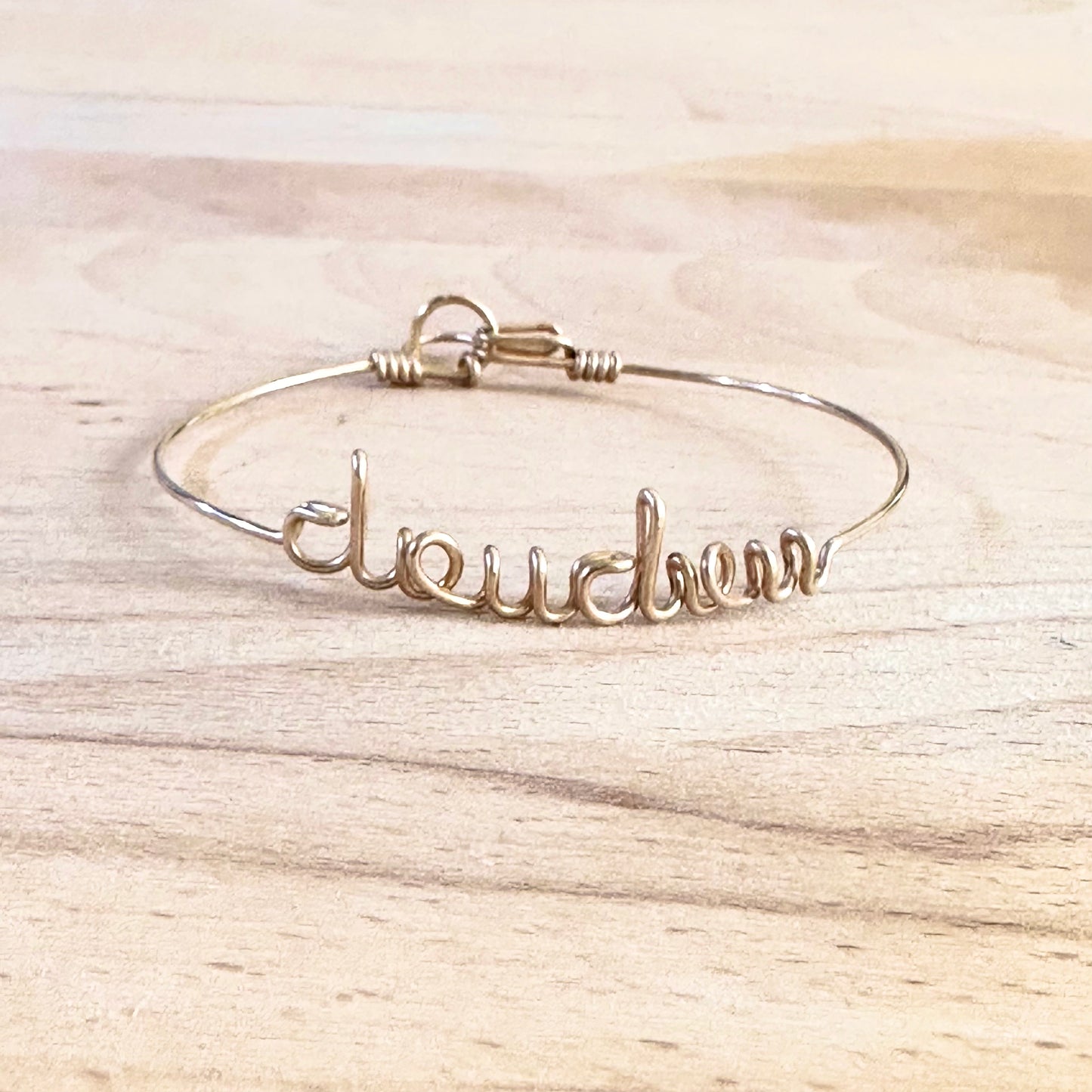 Bracelet Doudou taille M Goldfilled 14 carats or