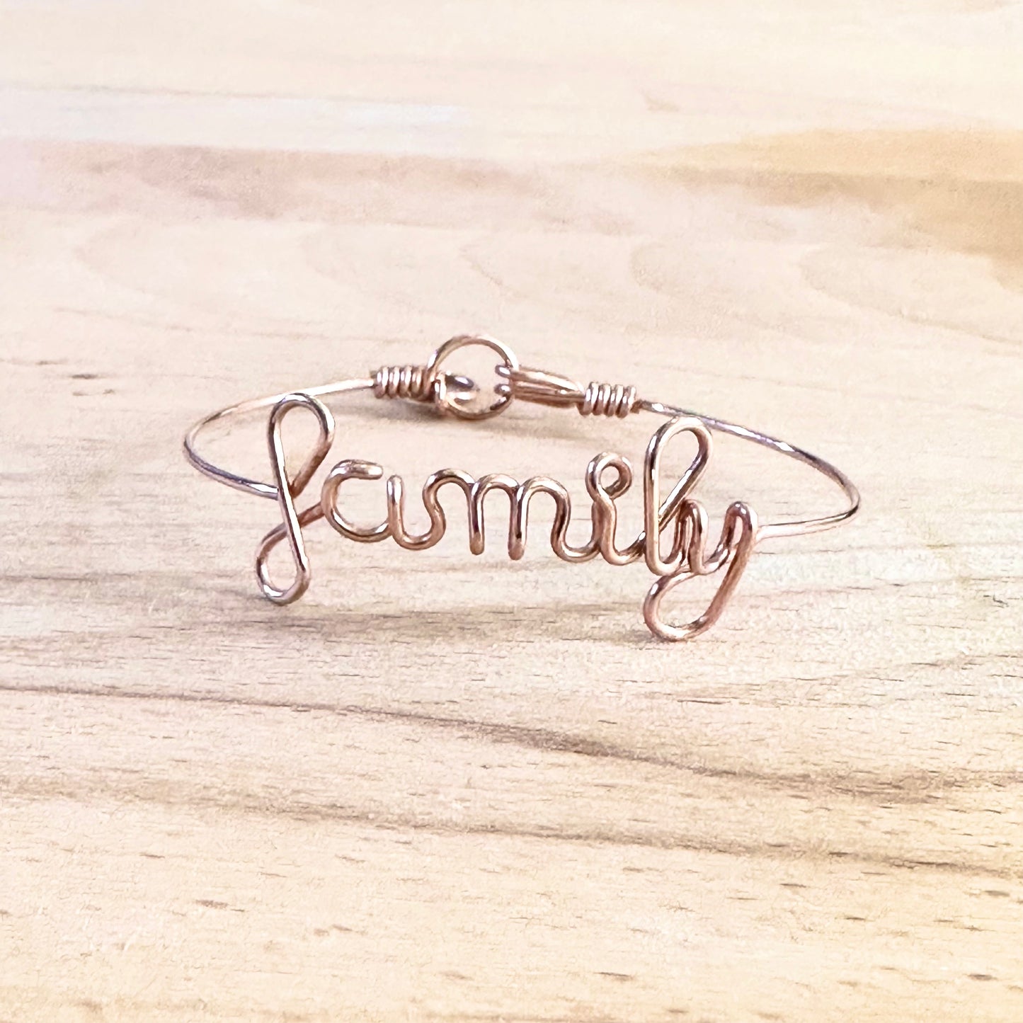 Bracelet Family taille S Goldfilled 14 carats rosé