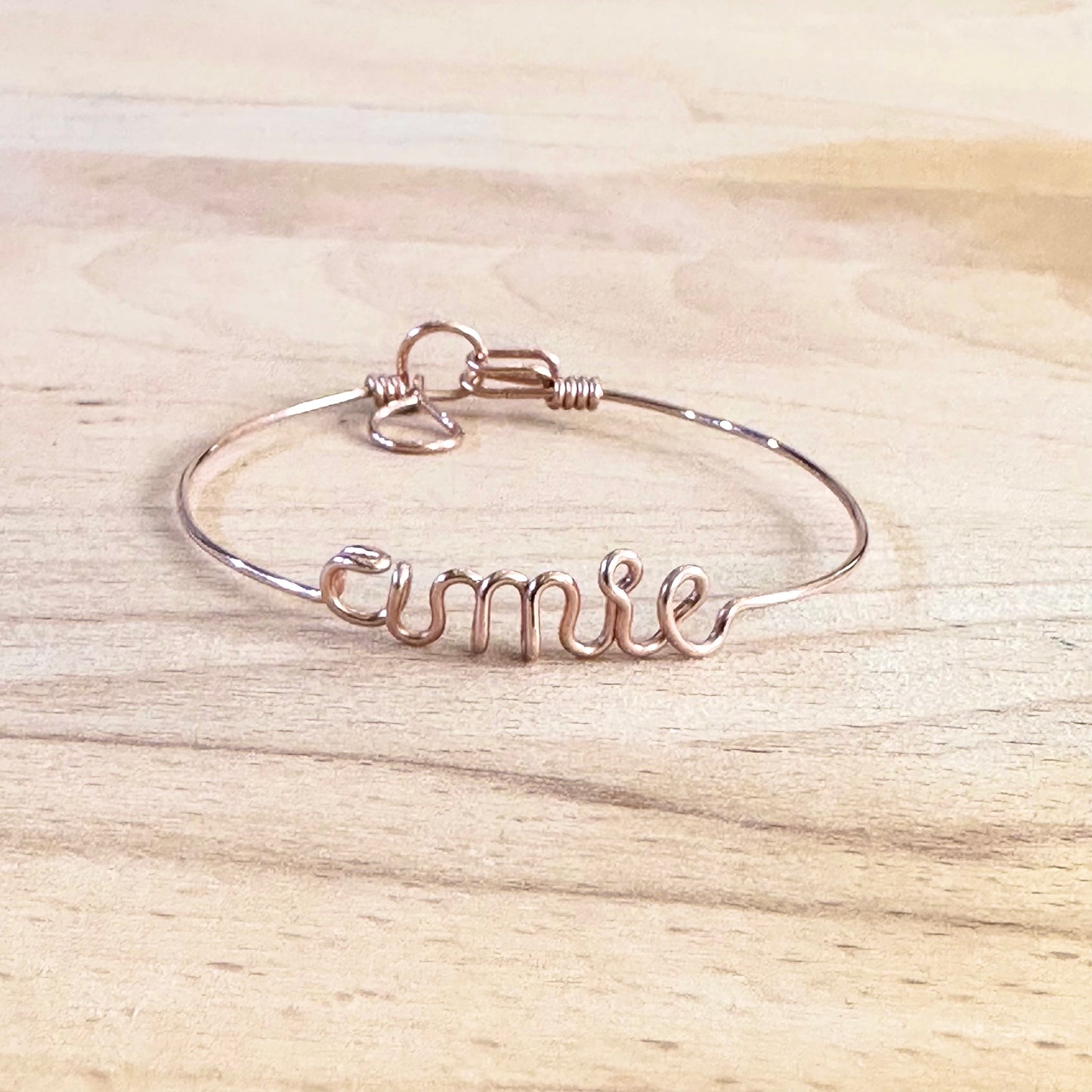 Bracelet Amie taille s Goldfilled 14 carats rosé