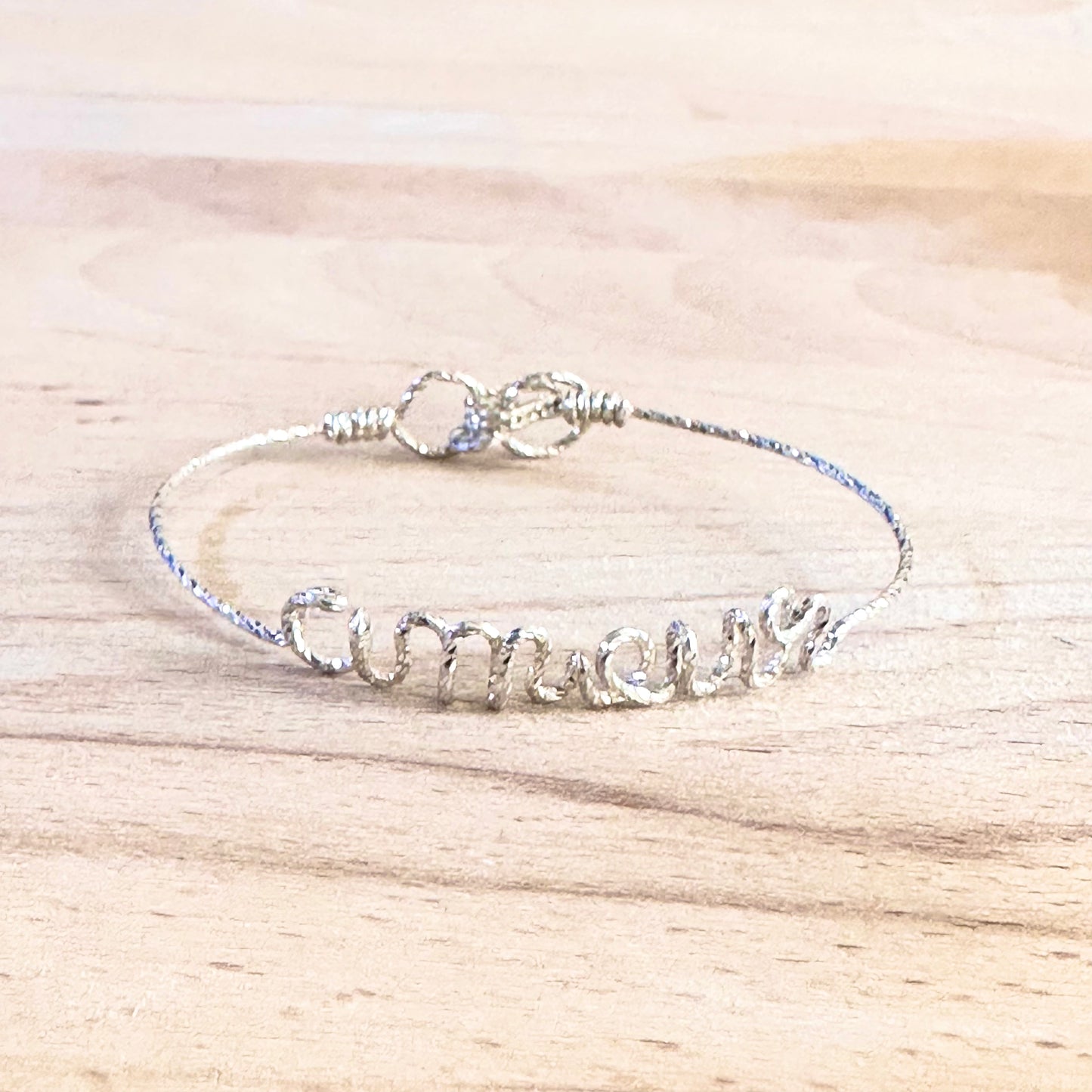 Bracelet Amour taille s Argent 925 scintillant
