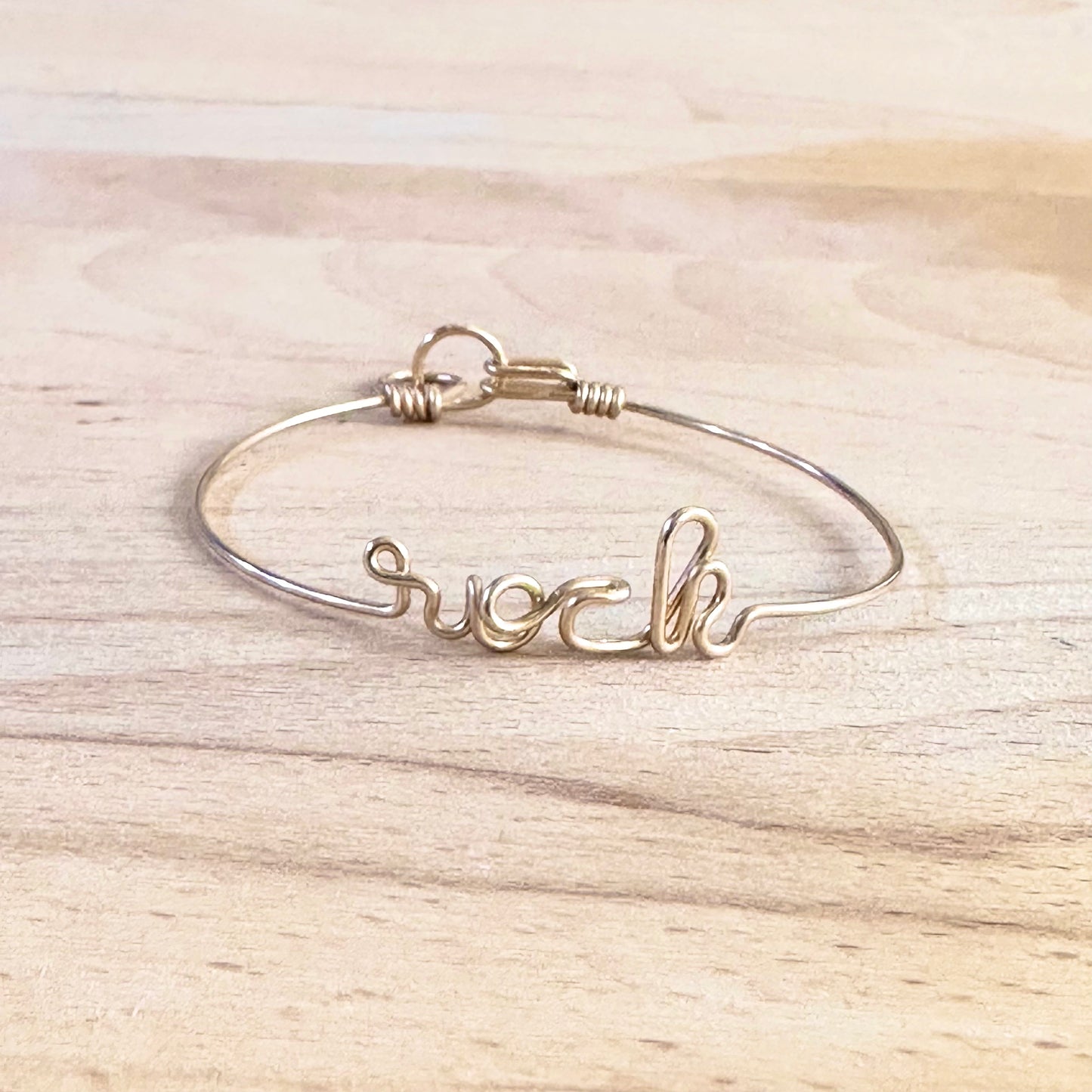 Bracelet Rock taille s Goldfilled 14 carats or