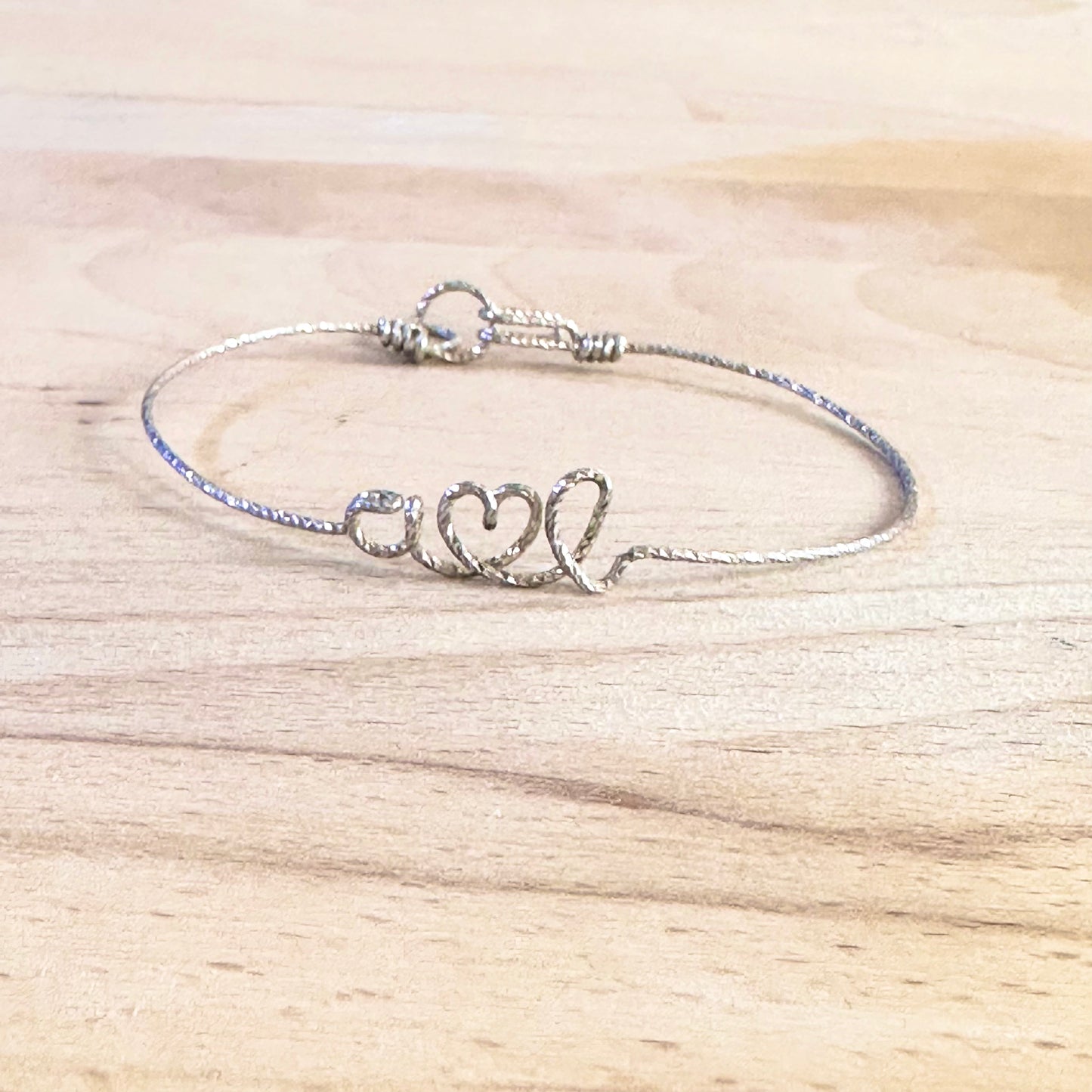 Bracelet A<3L taille L Argent 925 scintillant