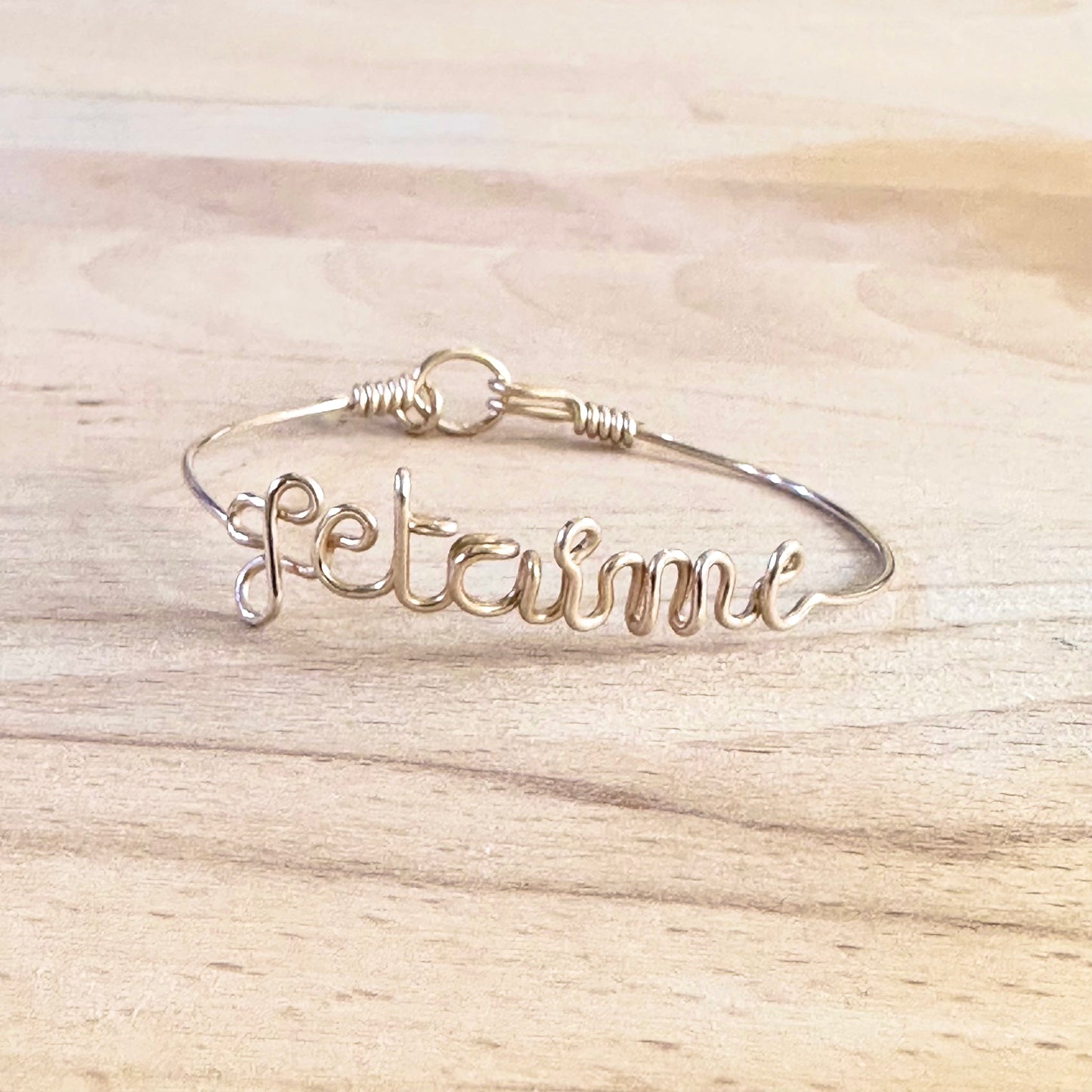 Bracelet Jetaime taille s Goldfilled 14 carats or