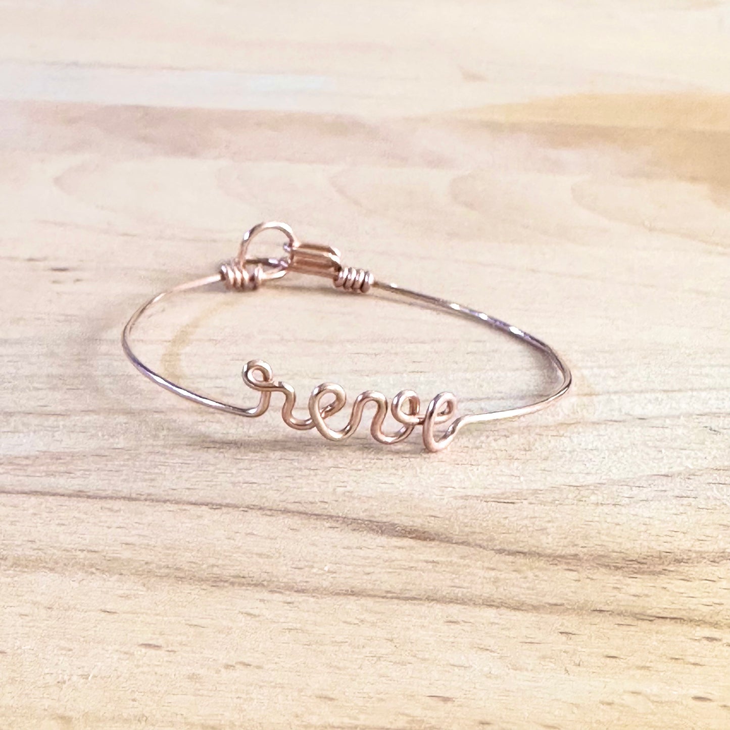 Bracelet Rêve taille S Goldfilled 14 carats rosé