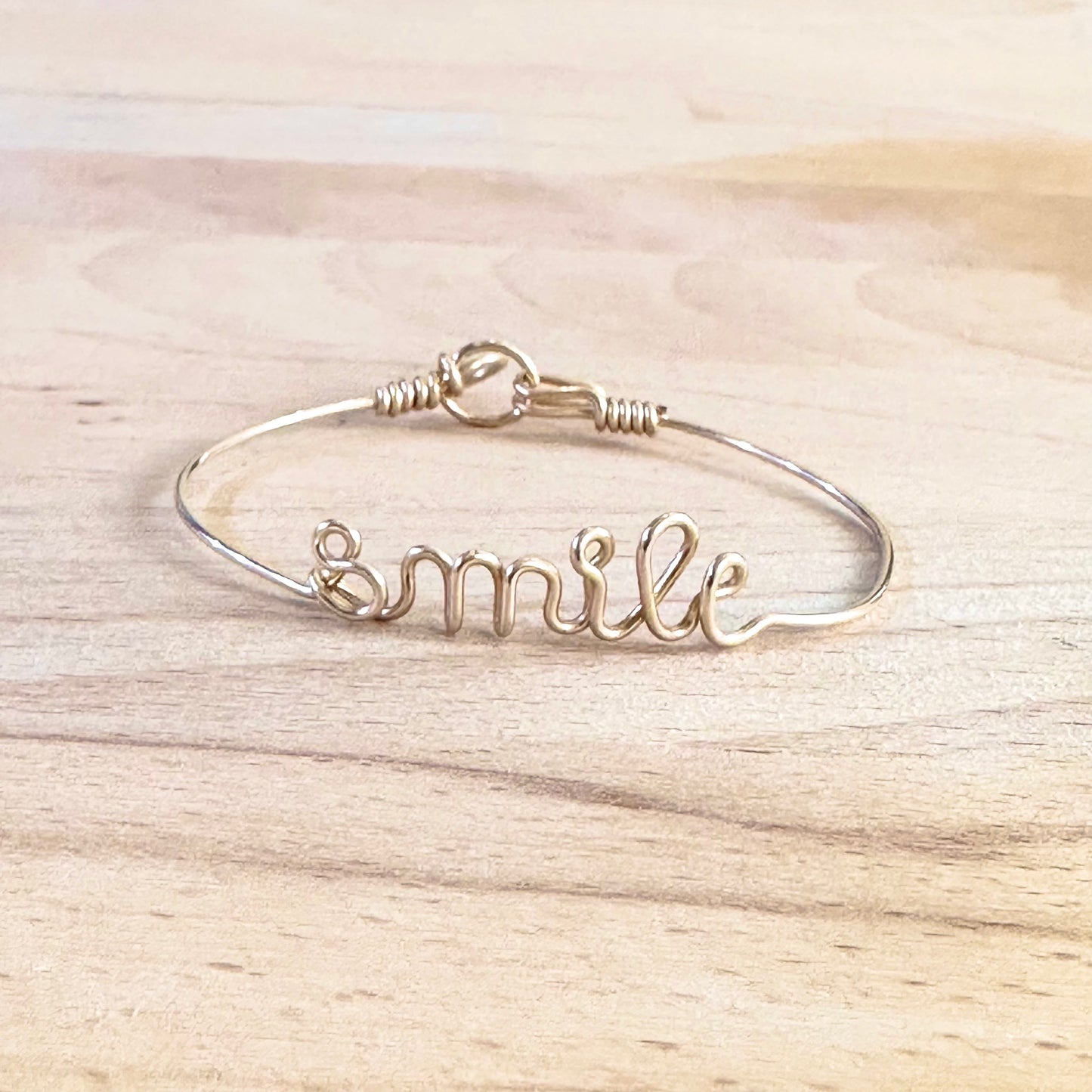 Bracelet Smile taille s Goldfilled 14 carats or