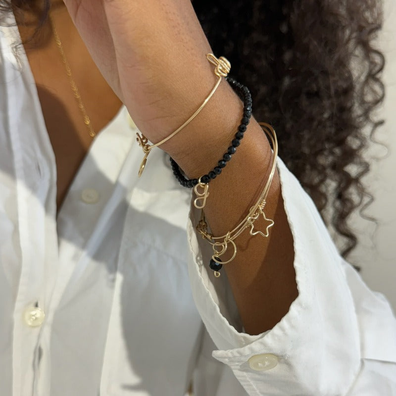 Multi joncs x7 à personnaliser avec charms