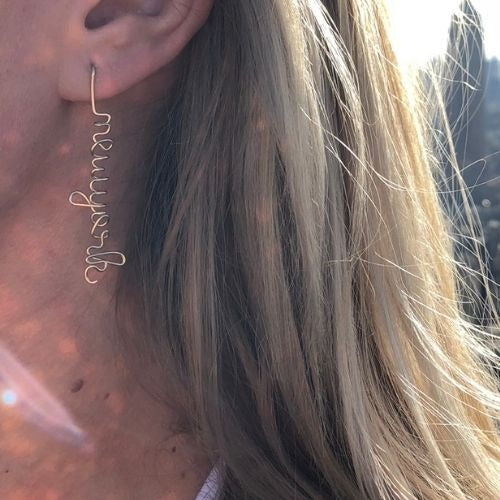 Boucle d'oreille wild