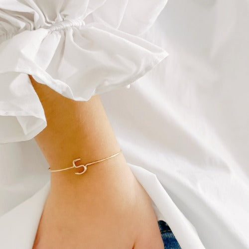 Bracelet chiffre à message personnalisé