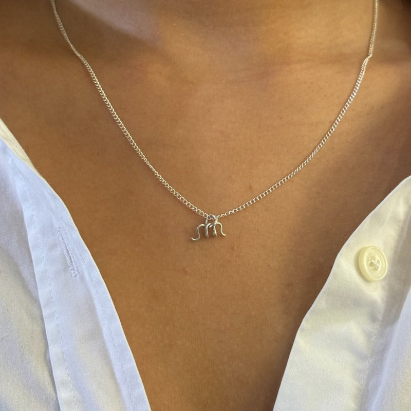 Collier initiale à personnaliser