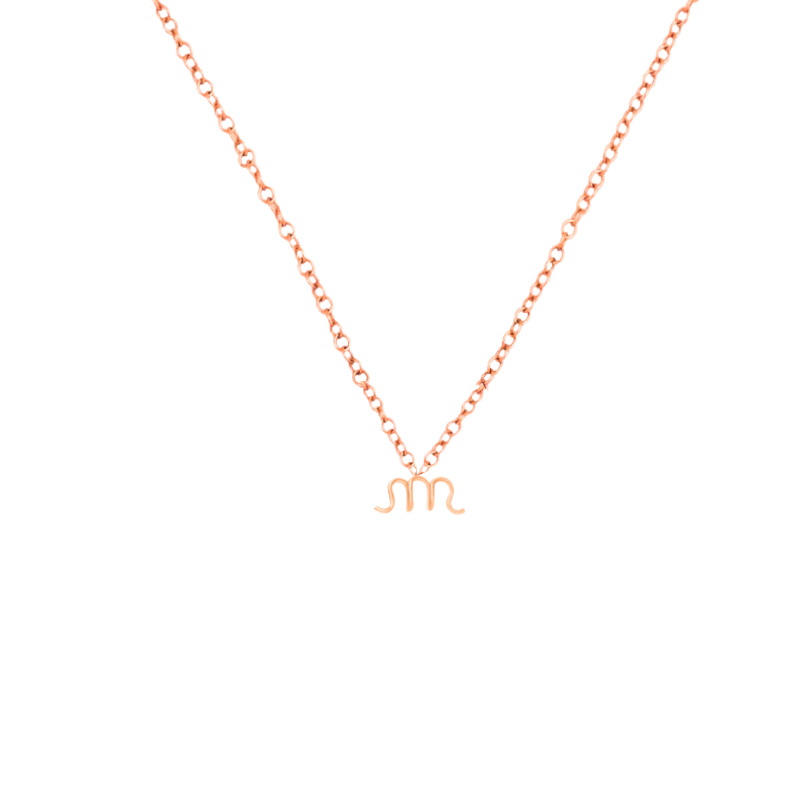 Collier initiale à personnaliser