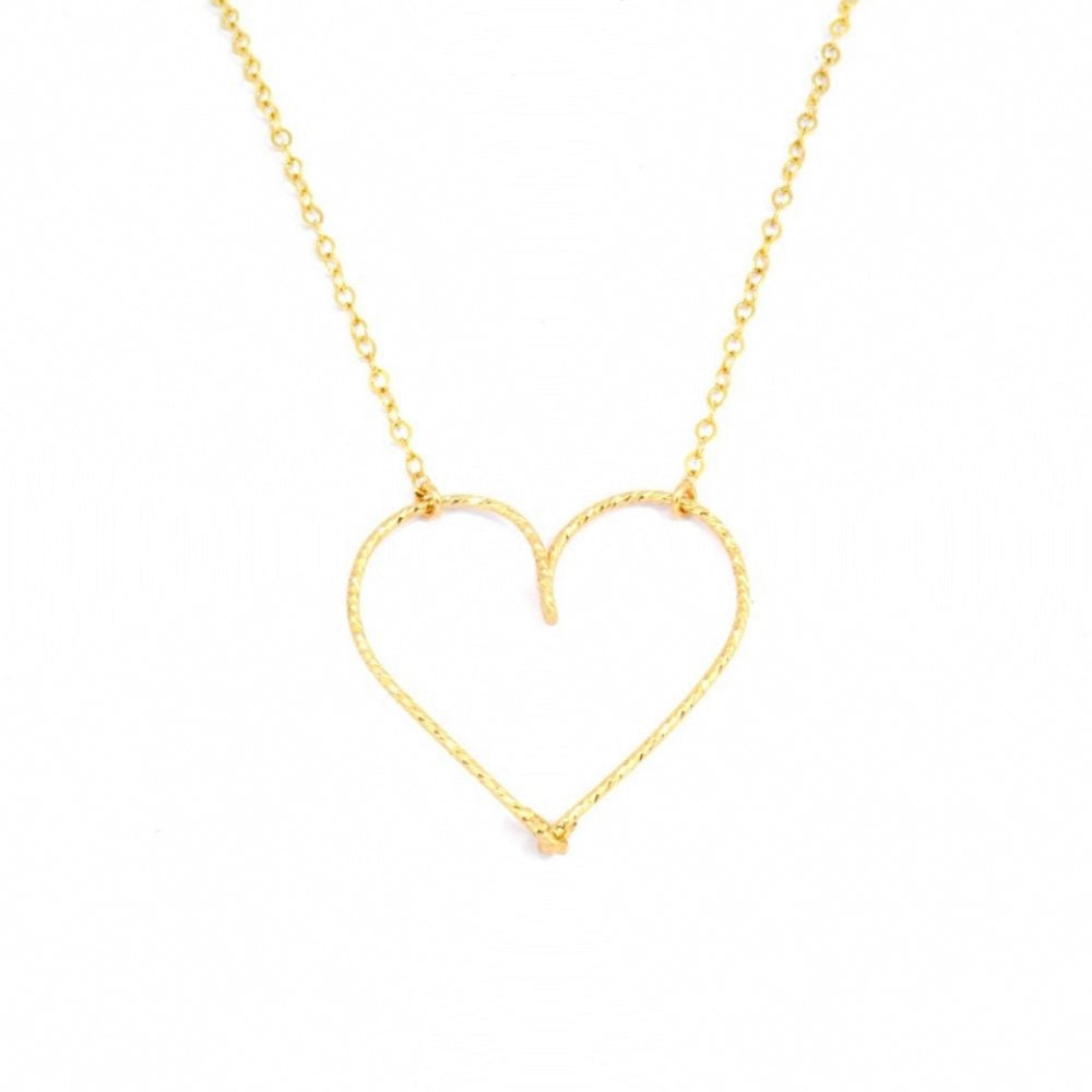 Collier "moyen coeur"