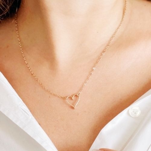 Collier petit coeur
