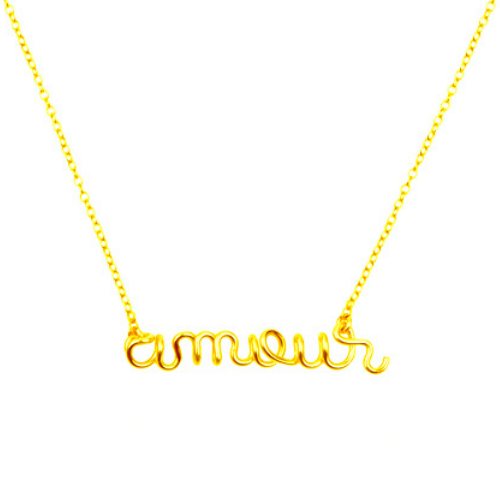Collier amour