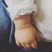 Bracelet à message personnalisé Enfant