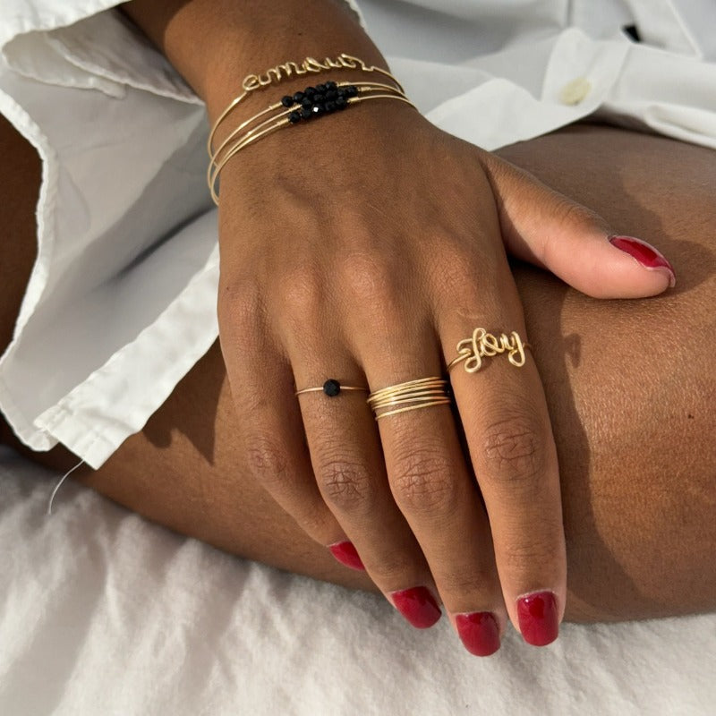 
                      
                        Bague une pierre
                      
                    
