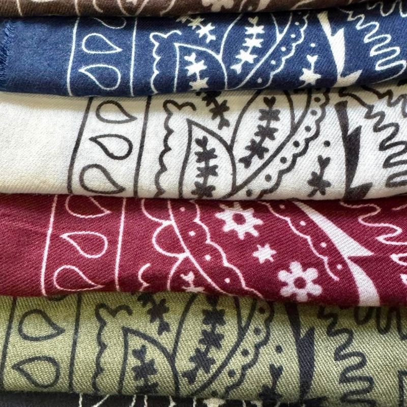 
                      
                        Écharpe motif bandana – effet cachemire
                      
                    