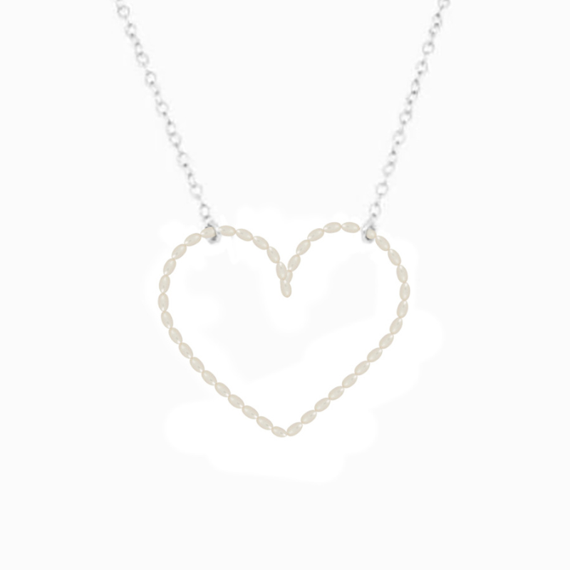 
                      
                        "Medium heart" necklace 
                      
                    