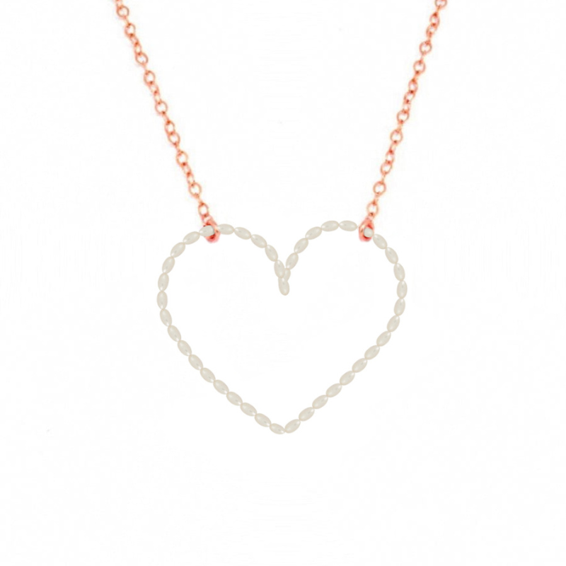 
                      
                        "Medium heart" necklace 
                      
                    