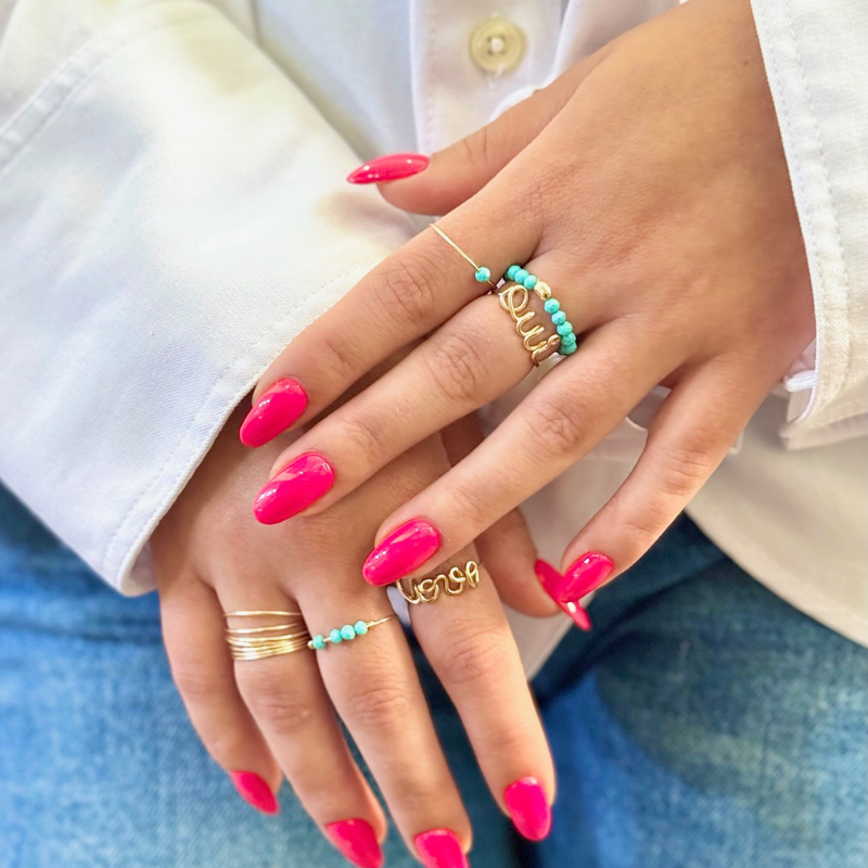 
                      
                        Bague élastique pierres
                      
                    