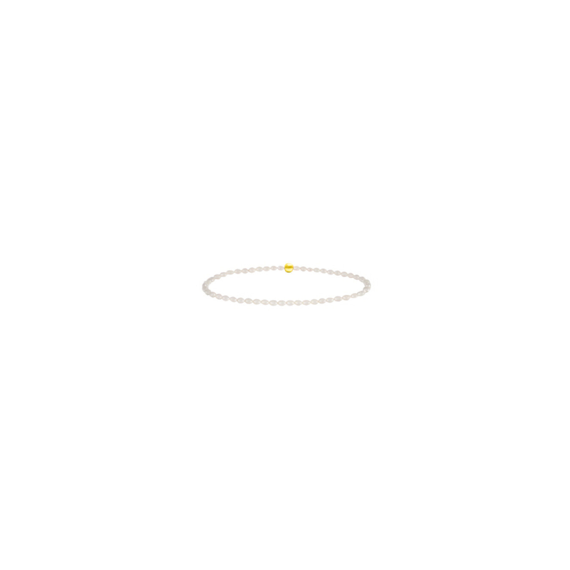 Elastic ring with stones