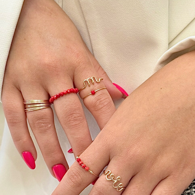 Bague une pierre