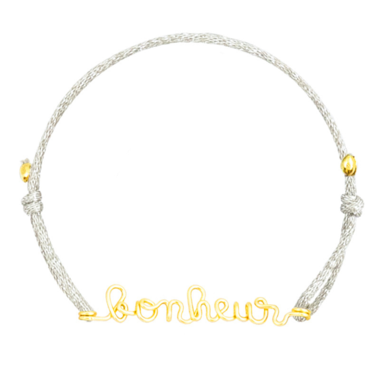 
                      
                        Bracelet cordon à message personnalisé femme - homme - enfant
                      
                    