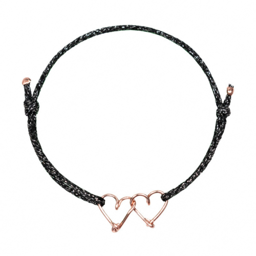 
                      
                        Bracelet cordon coeurs personnalisable femme - homme - enfant
                      
                    