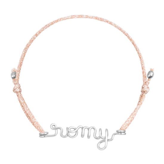 
                      
                        Bracelet cordon à message personnalisé femme - homme - enfant
                      
                    