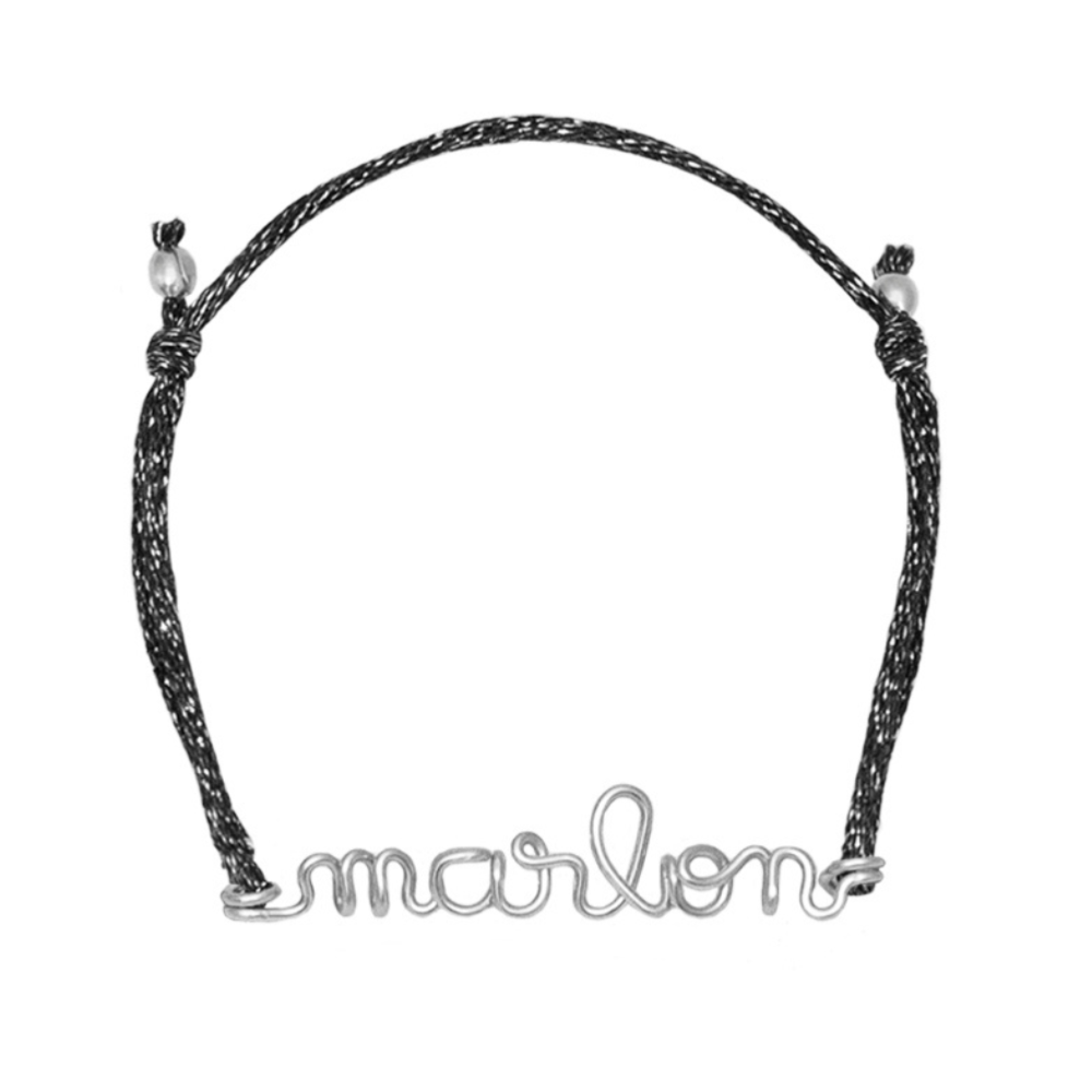 
                      
                        Bracelet cordon à message personnalisé femme - homme - enfant
                      
                    