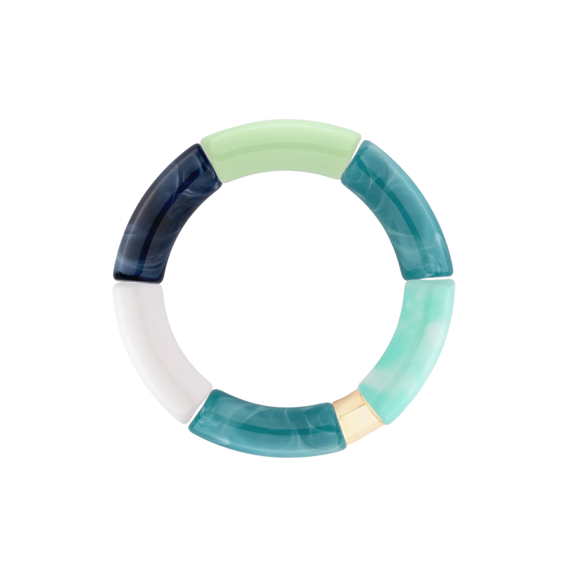 Bracelet bleu vert